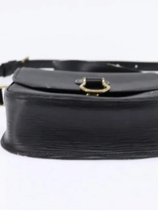 LOUIS VUITTON Epi Saint Cloud PM Shoulder Bag Black M52212 LV Auth 147467A - Picture 5 of 16